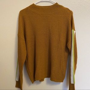 Mustard Orange Sweater NWOT